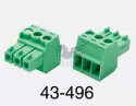 Terminal Block 3Pin 3.81 đực chân thẳng